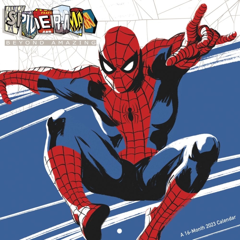 MARVEL 蜘蛛俠 Spider Man 美版 家居 2023 12"x12" 壁掛 掛曆 掛牆 月曆 裝飾 日曆 年曆 蜘蛛人 (888712)