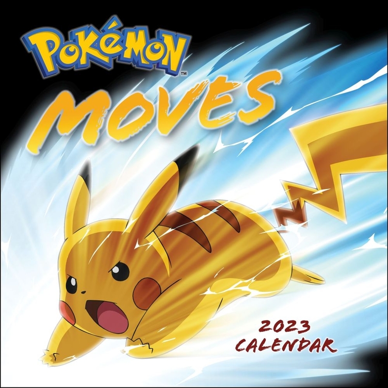 Pokémon 精靈寶可夢 美版 Pokemon 家居 2023 12"x12" 壁掛 掛曆 掛牆 月曆 裝飾 日曆 年曆 (762741)