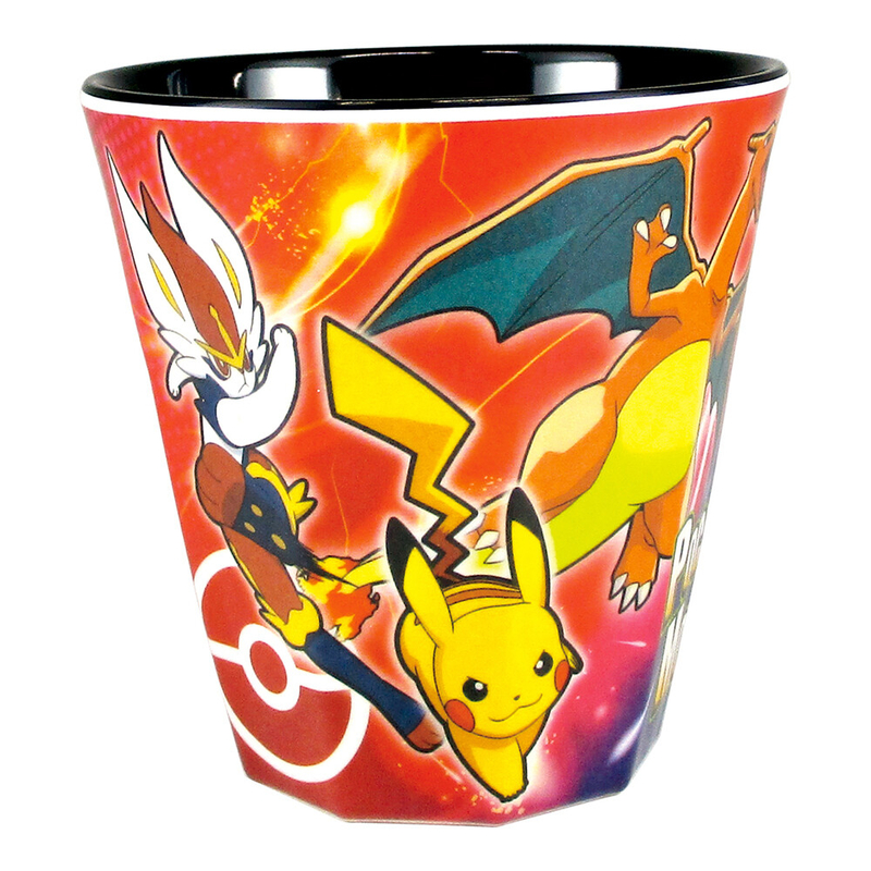 Pokémon 精靈寶可夢 日版 Pokemon 餐具 密胺杯 膠杯 水杯 270ml 耐摔 2022年 (頂峰對決)