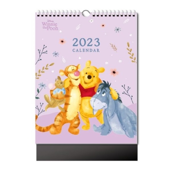 迪士尼 Disney Winnie The Pooh 正版 2023 壁掛 A4 掛曆 掛牆 月曆 行事曆 年曆 日曆 小熊維尼 台灣假期
