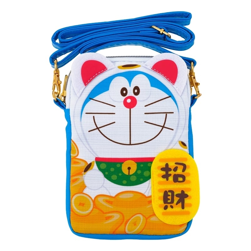 Fujiko-Pro Doraemon 多啦A夢 港版 2023 兔年 賀年 直款 公仔 造型 單肩包 斜揹袋 側揹袋 利是袋 新年 裝扮