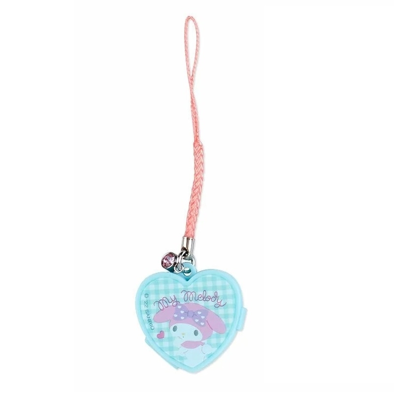 Japan Sanrio - My Melody 日版 心形 電話繩 裝飾 掛繩 掛飾 吊飾 美樂蒂 2022年款 (藍)