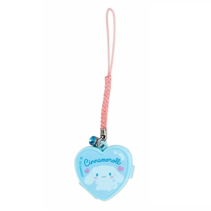 Japan Sanrio - Cinnamoroll 玉桂狗 日版 心形 電話繩 裝飾 掛繩 掛飾 吊飾 大耳狗 2022年款 (藍)