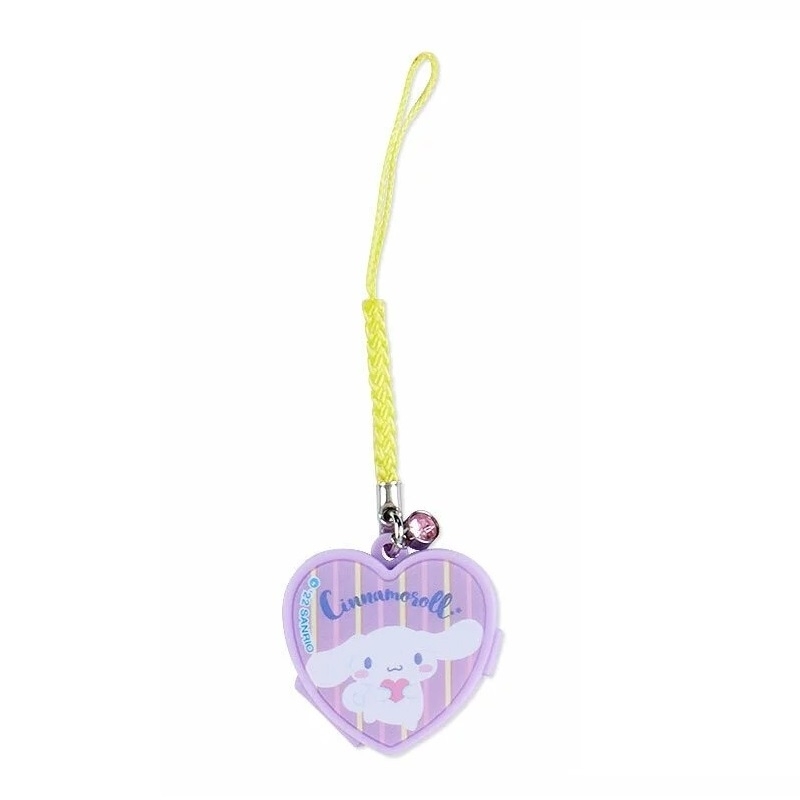 Japan Sanrio - Cinnamoroll 玉桂狗 日版 心形 電話繩 裝飾 掛繩 掛飾 吊飾 大耳狗 2022年款 (紫)