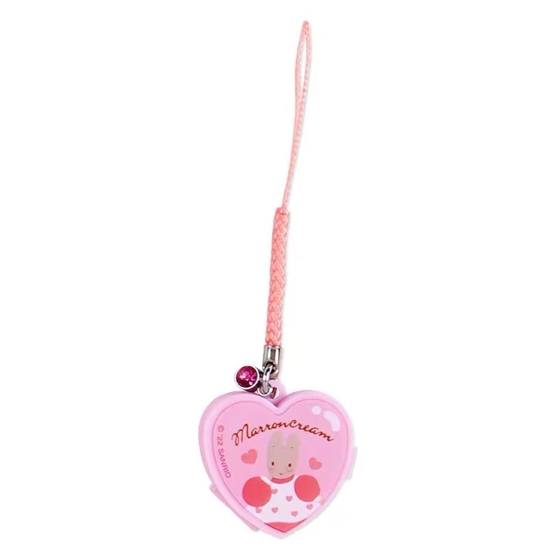 Japan Sanrio - Marron Cream 茉莉兔 日版 心形 電話繩 裝飾 掛繩 掛飾 吊飾 兔媽媽 2022年款