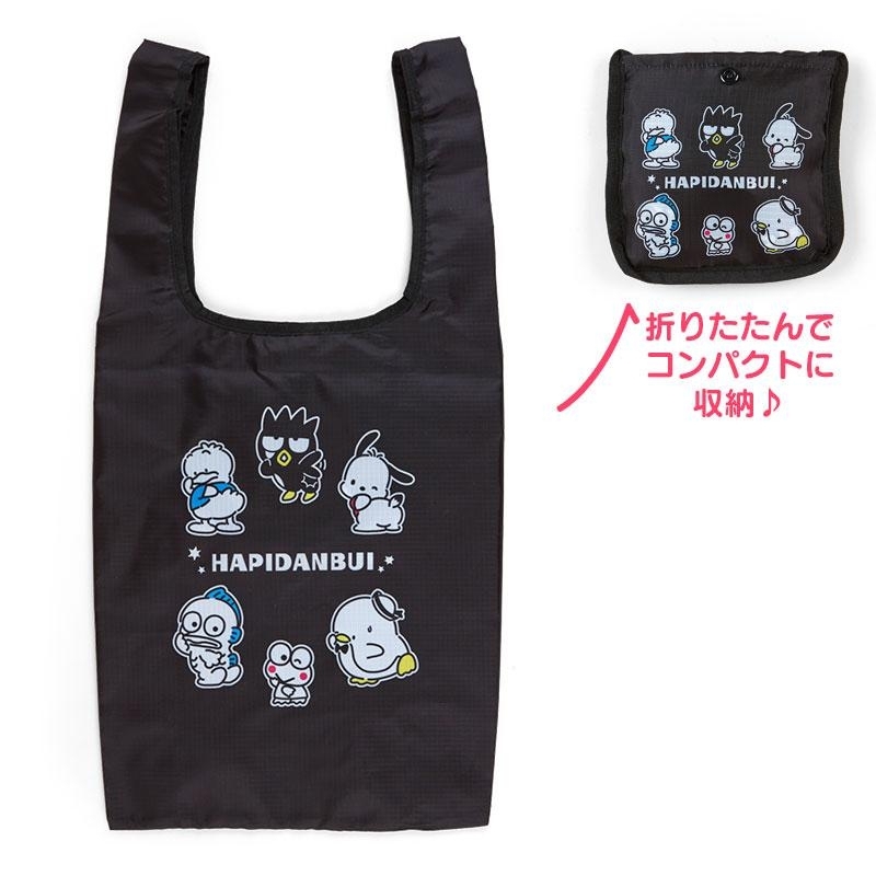 Japan Sanrio - Sanrio Characters 日版 30週年慶典 可摺合 環保袋 購物袋 手挽袋 儲物袋 摺疊 酷企鵝 HAPIDANBUI 2023 (生日系列)