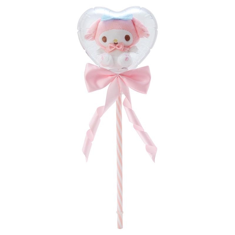 Japan Sanrio - My Melody 日版 心形氣球棒 造型 毛絨 公仔 毛公仔 毛茸茸 娃娃 裝飾 拍照 玩偶 美樂蒂 2023年