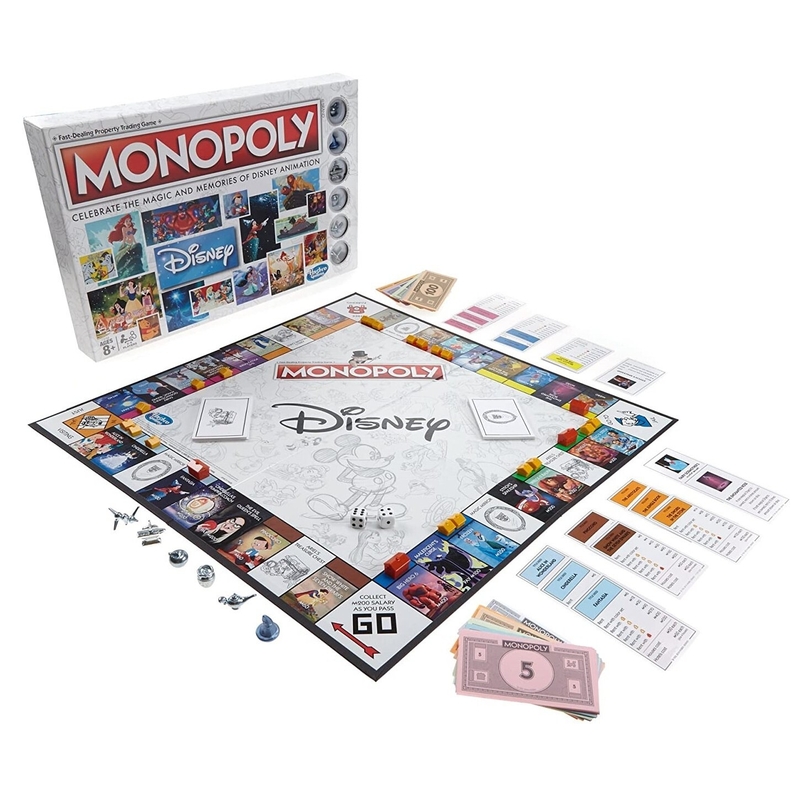 迪士尼 Disney 美版 角色大集合 80年代 正品 益智 遊戲 大富翁 Monopoly
