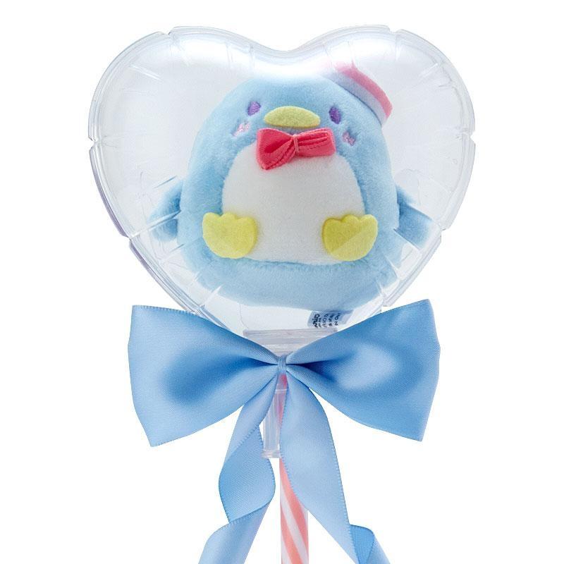 Japan Sanrio - TuxedoSam 日版 心形氣球棒 造型 毛絨 公仔 毛公仔 毛茸茸 娃娃 裝飾 拍照 玩偶 山姆企鵝 2023年